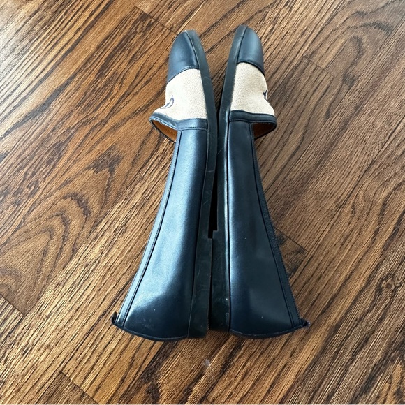 Vintage Calvin Klein Classics Cap Toe Ballet Flats Made in Spain Chanel Style - Picture 10 of 15